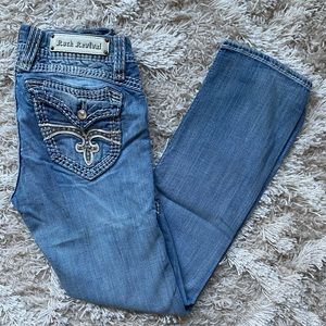 Rock Revival Scarlett Easy Crop - Size 28